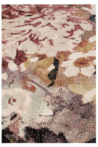 Image of Fleur Pink/ Purple Floral Area Rug