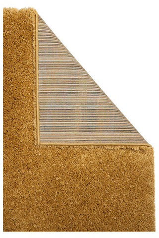 Image of Thick Shaggy Gold Area Rug