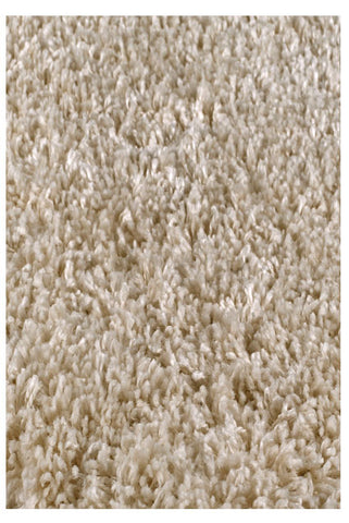 Image of Thick Shaggy Light Beige Area Rug