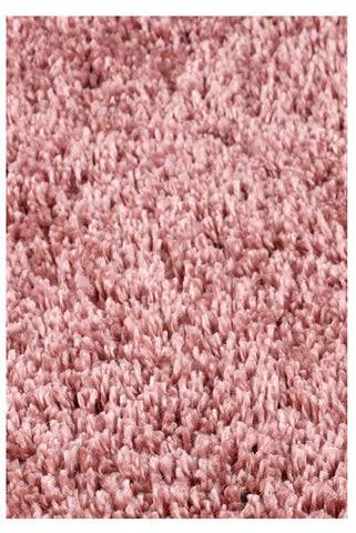 Thick Shaggy Pink Area Rug