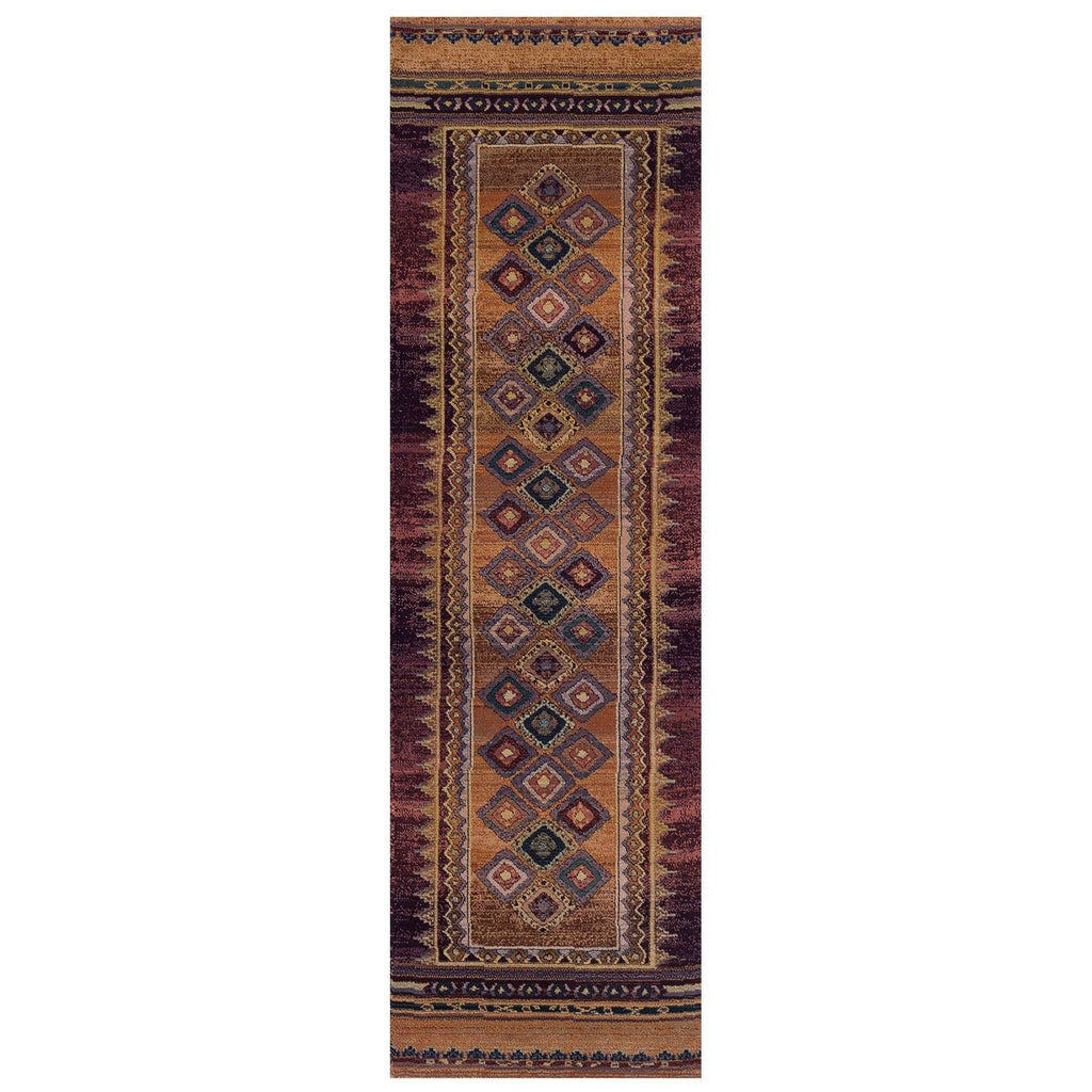 Gabbeh Rust Area Rug RUGSANDROOMS 