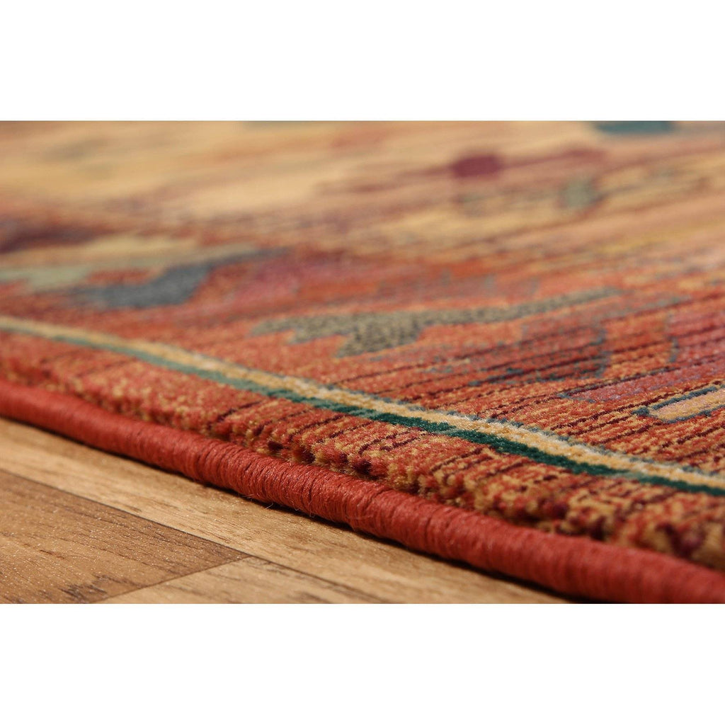 Gabbeh Beige/Multi Area Rug RUGSANDROOMS 