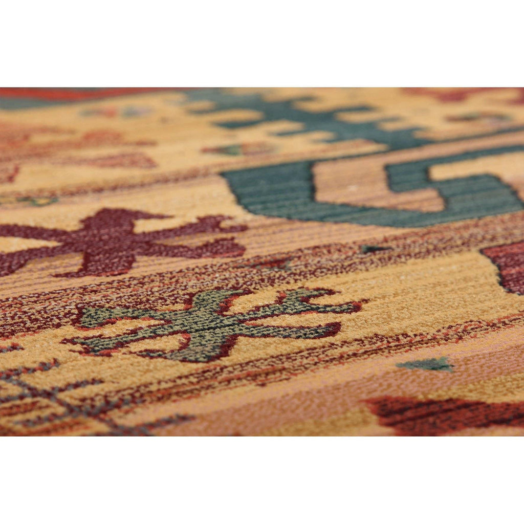 Gabbeh Beige/Multi Area Rug RUGSANDROOMS 