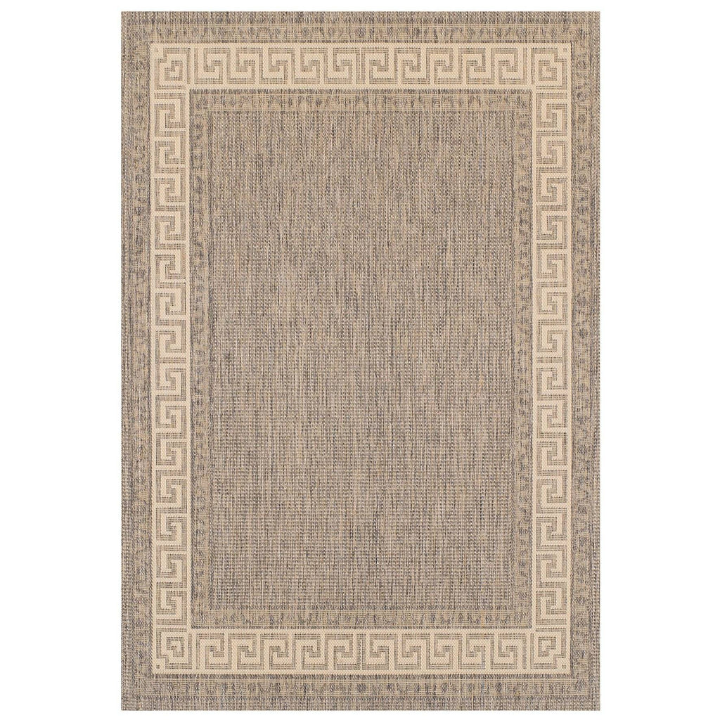 Greek Flatweave Grey Area Rug RUGSANDROOMS 