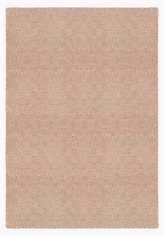 Image of Solitaire Coral Indoor/ Outdoor Reversible Polyester Recycled Fibre Rug RUGSANDROOMS 