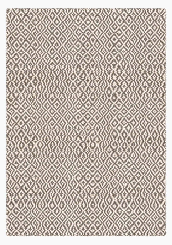 Solitaire Fieldstone/Ivory Indoor/ Outdoor Reversible Polyester Recycled Fibre Rug RUGSANDROOMS 