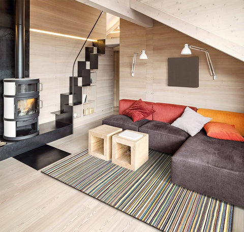 Image of Eternity Multi Indoor/ Outdoor Reversible Polyester Recycled Fibre Rug RUGSANDROOMS 