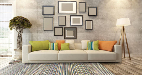 Image of Eternity Multi Indoor/ Outdoor Reversible Polyester Recycled Fibre Rug RUGSANDROOMS 