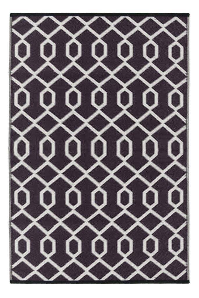 Valencia Coco Brown & Ivory Indoor-Outdoor Reversible Rug cvsonia 