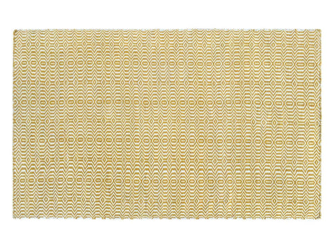 Image of Viva Yellow Indoor/ Outdoor Reversible Polyester Recycled Fibre Rug RUGSANDROOMS 