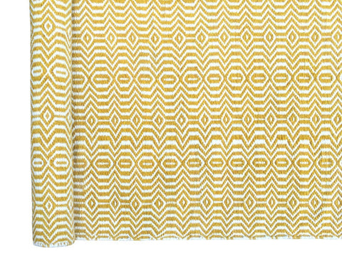Image of Viva Yellow Indoor/ Outdoor Reversible Polyester Recycled Fibre Rug RUGSANDROOMS 