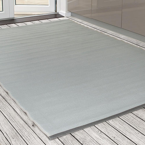 Image of Pacific Mirage Grey & Cream Indoor-Outdoor Reversible Rug cvsonia 