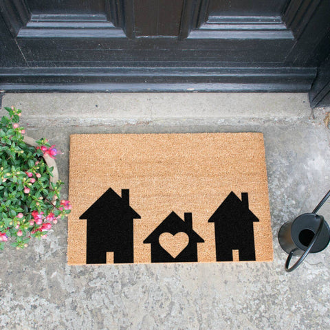 Home is where the heart is Doormat RUGSANDROOMS 
