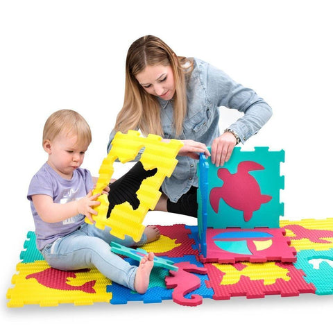 Image of Hakuna Mat Ocean World Puzzle Mat Rugs & Rooms 