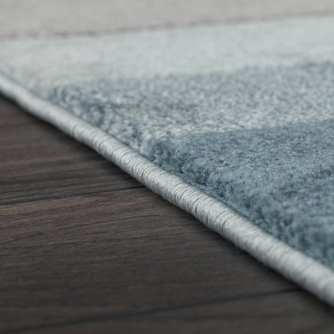 Image of Arna Denim Blue Area Rug RUGSANDROOMS 