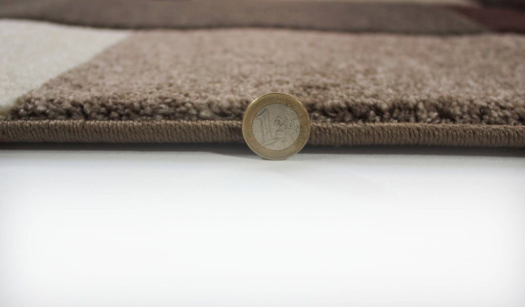Cosmos Beige/Brown Area Rug RUGSANDROOMS 