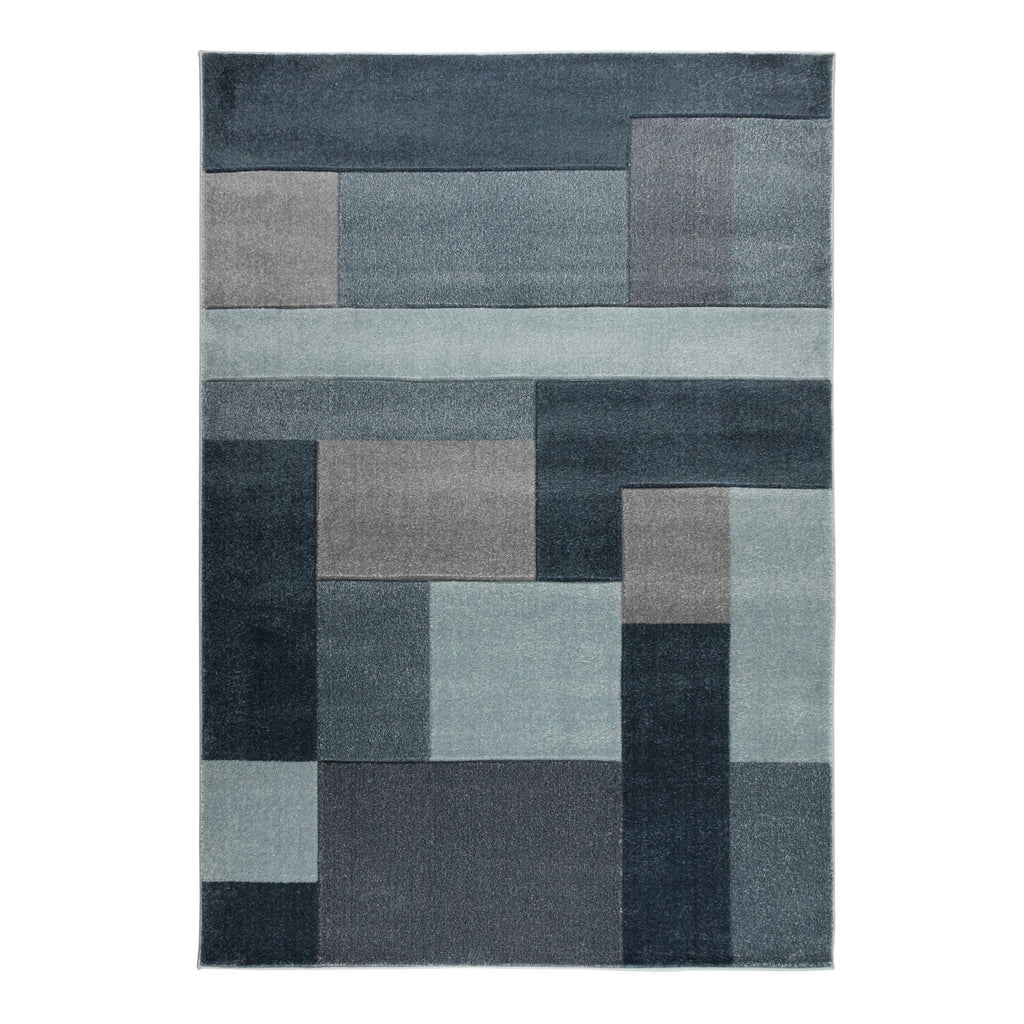 Cosmos Denim Blue Area Rug RUGSANDROOMS 