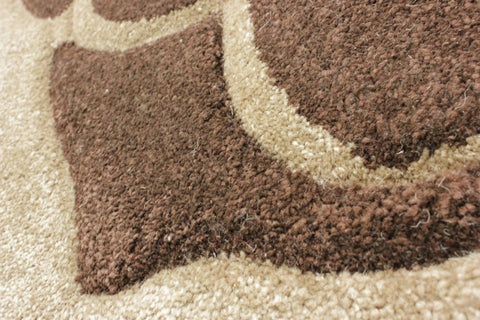 Image of Vine Beige/Brown Area Rug RUGSANDROOMS 