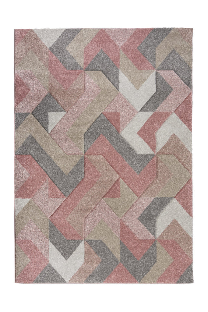 Bailee Dusky Pink Area Rug