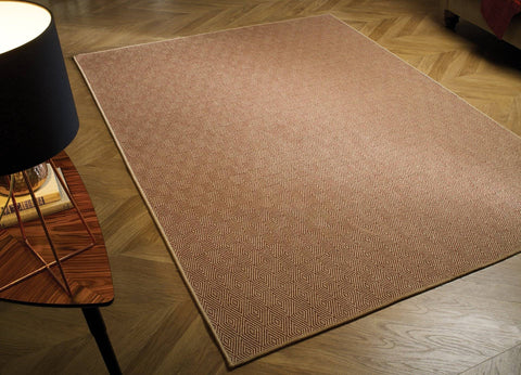 Natural Fibre Terracotta Area Rug RUGSANDROOMS 