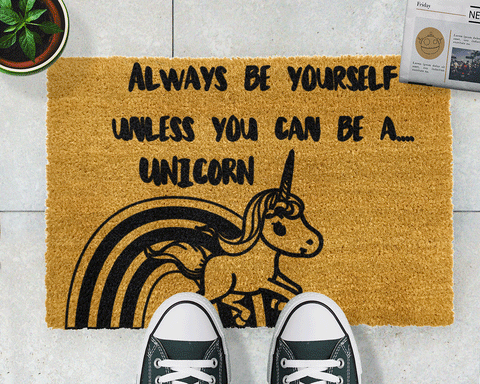 Unicorn doormat