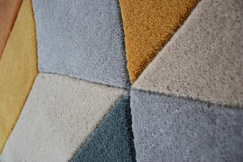 Image of Kalani Ochre Area Rug RUGSANDROOMS 
