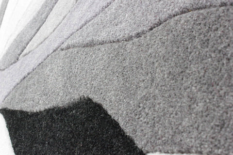 Image of Kalani Grey Area Rug RUGSANDROOMS 