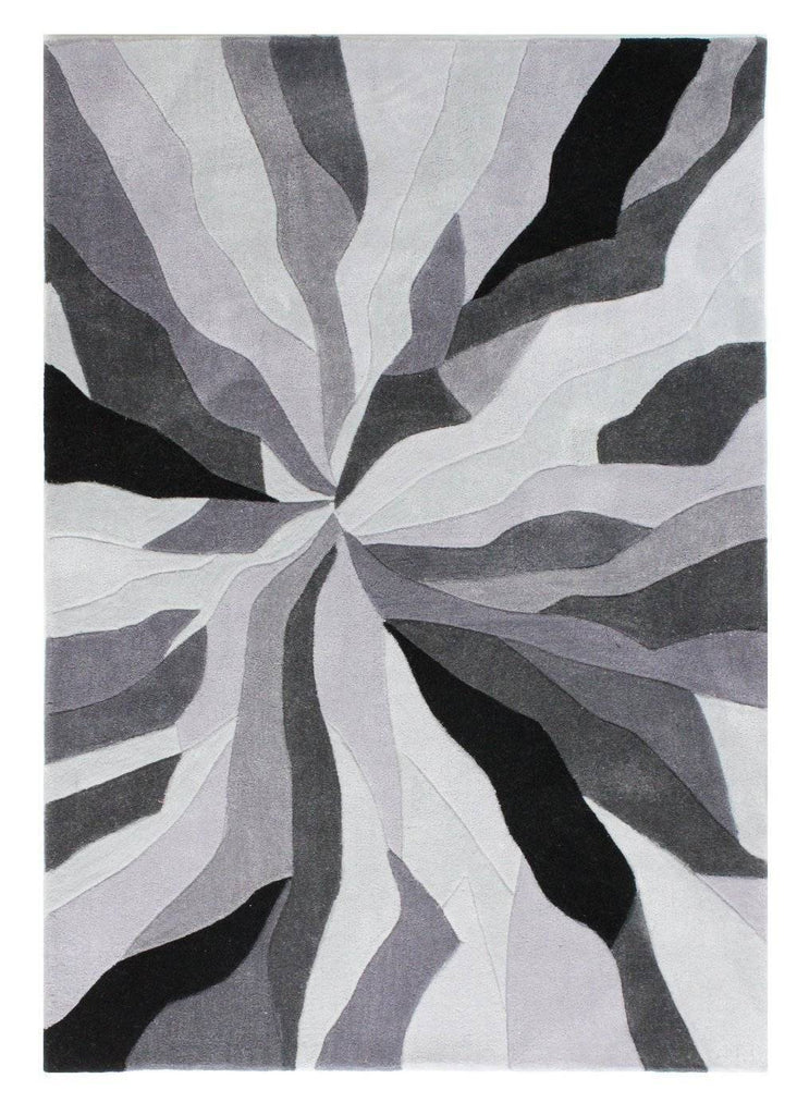 Kalani Grey Area Rug RUGSANDROOMS 