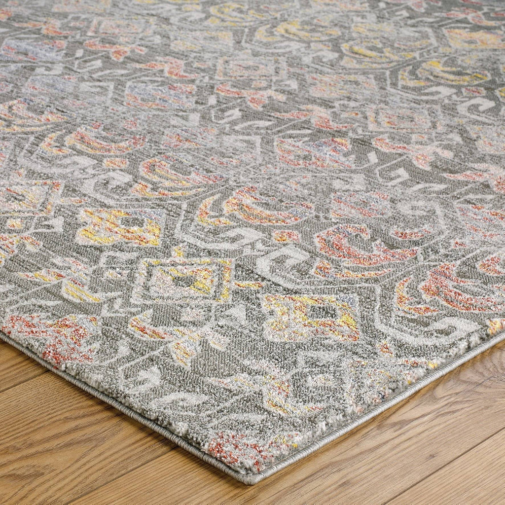 Geneva Cream/Gold/ Blue Area Rug RUGSANDROOMS 