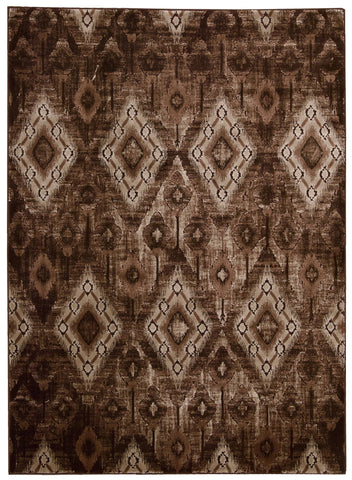 Varco Chocolate Area Rug RUGSANDROOMS 