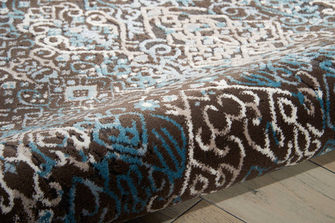 Image of Rocco Blue Area Rug RUGSANDROOMS 