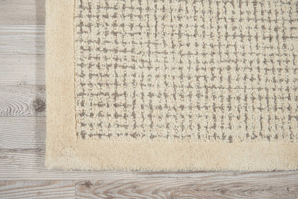Kathy Ireland River Brook Ivory/Grey Area Rug RUGSANDROOMS 