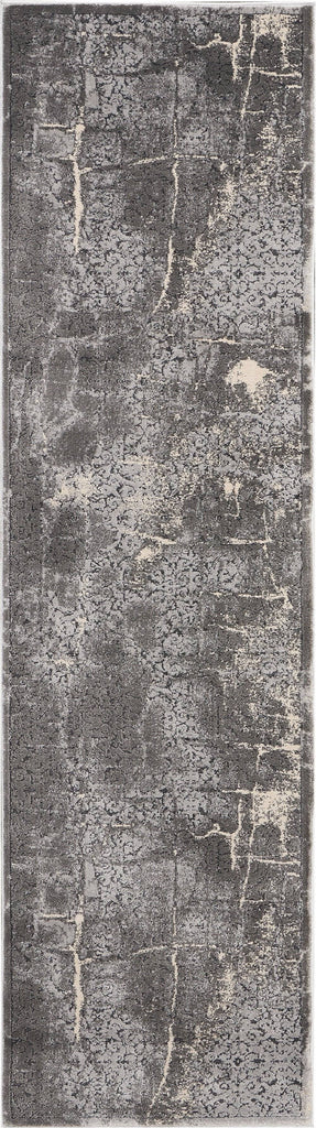 Kathy Ireland Heritage Charcoal Grey Area Rug RUGSANDROOMS 