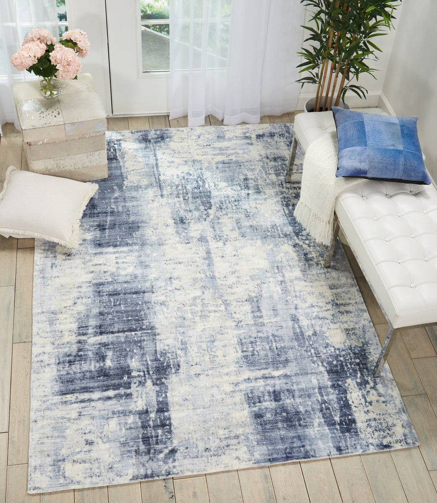 Kathy Ireland Safari Dreams Blue Area Rug RUGSANDROOMS 