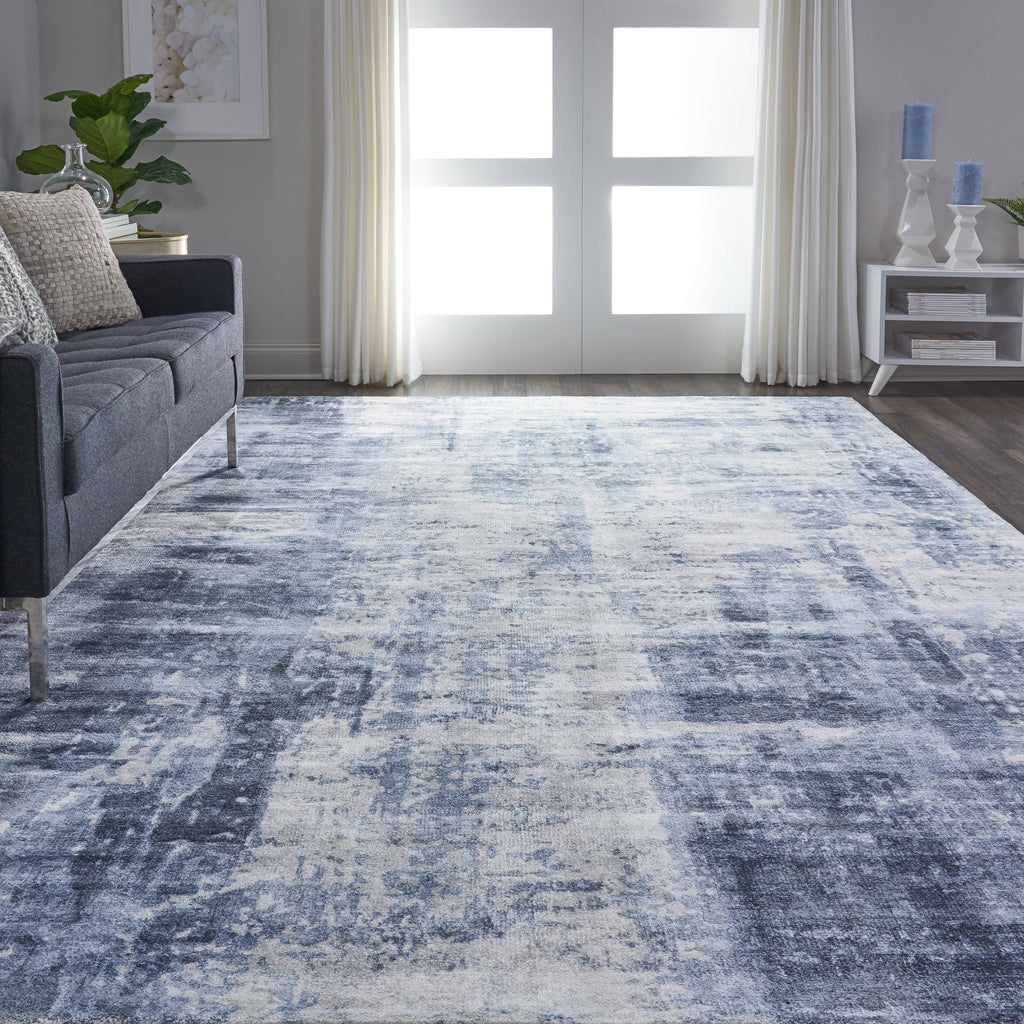 Kathy Ireland Safari Dreams Blue Area Rug RUGSANDROOMS 