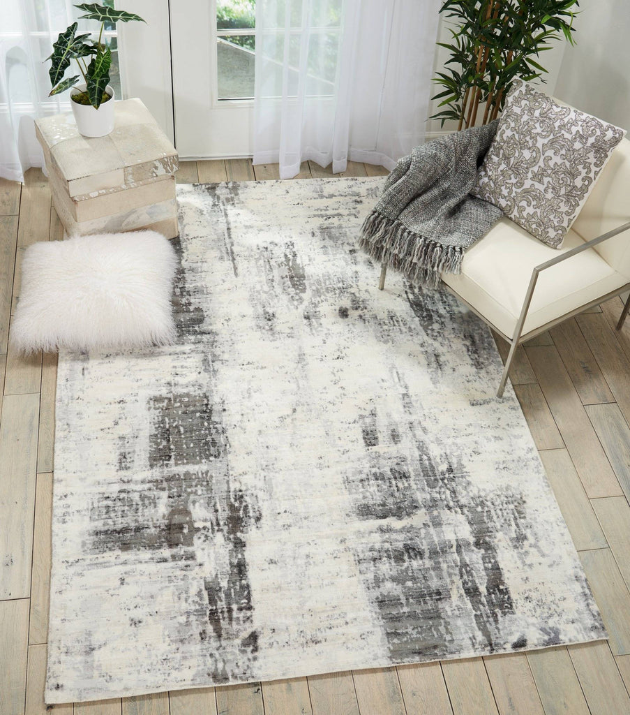 Kathy Ireland Safari Dreams Ivory/Grey Area Rug RUGSANDROOMS 