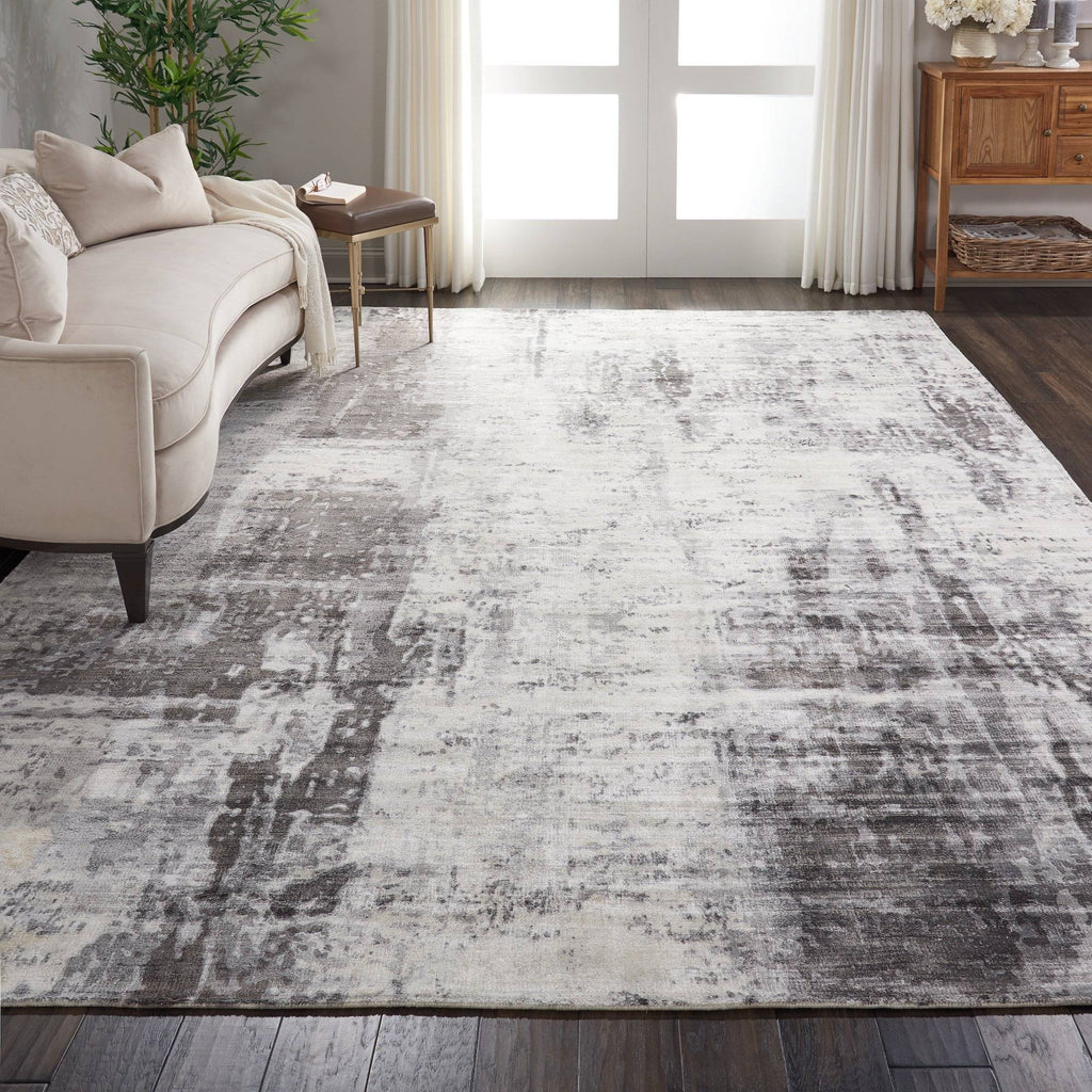 Kathy Ireland Safari Dreams Ivory/Grey Area Rug RUGSANDROOMS 