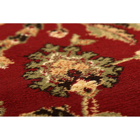 Image of Kendra Red Area Rug RUGSANDROOMS 