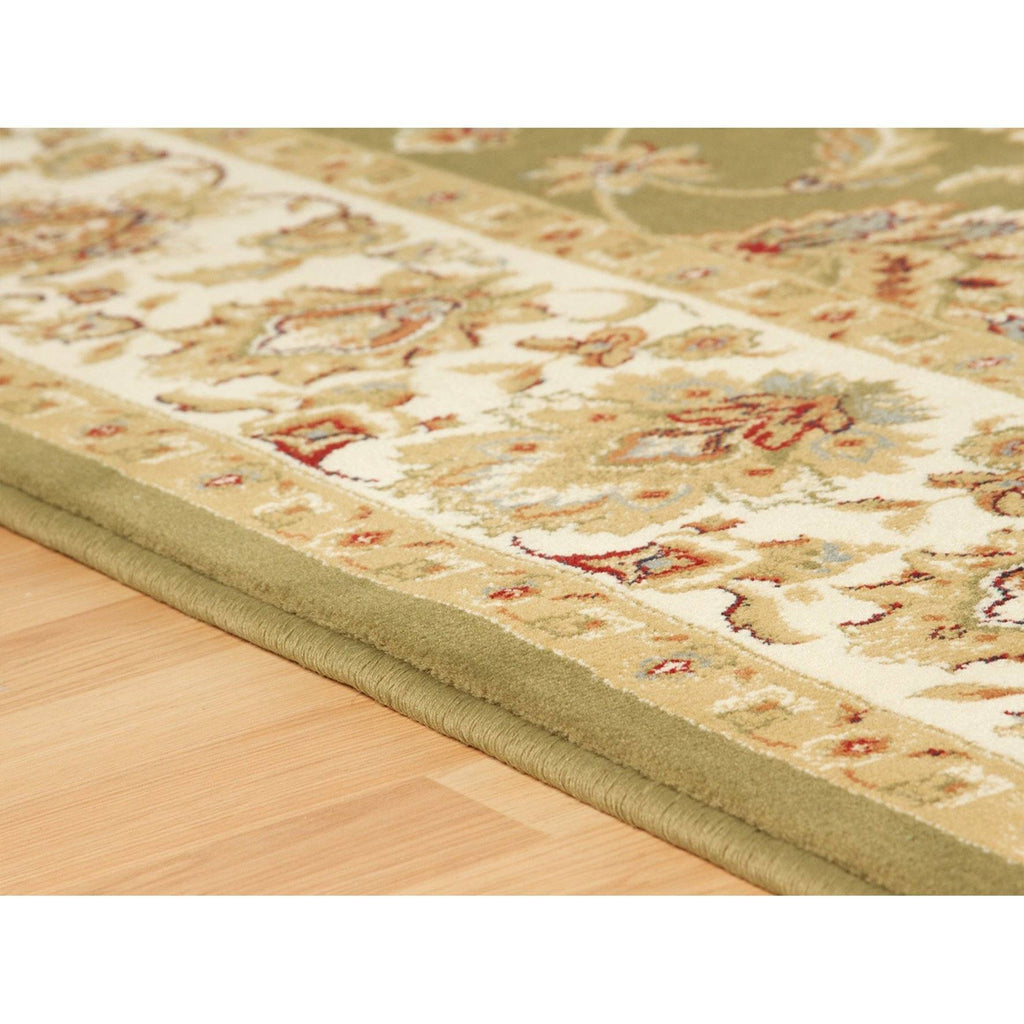 Kendra Green Area Rug RUGSANDROOMS 