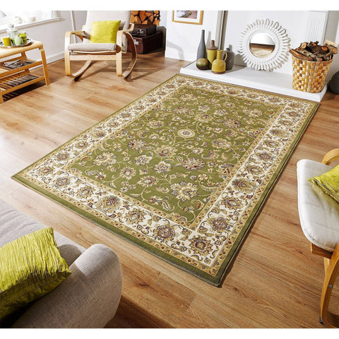 Kendra Green Area Rug RUGSANDROOMS 
