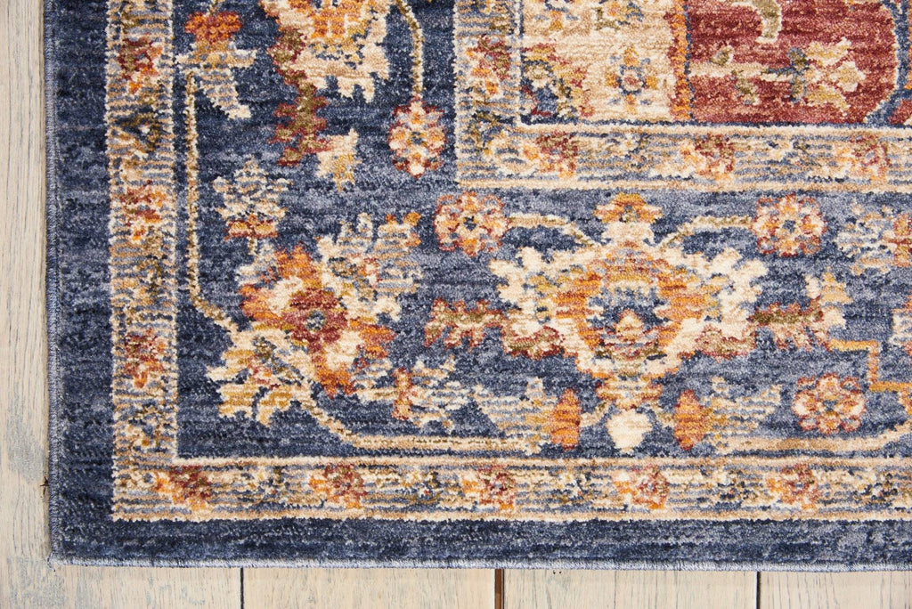 Lagos Blue Area Rug RUGSANDROOMS 