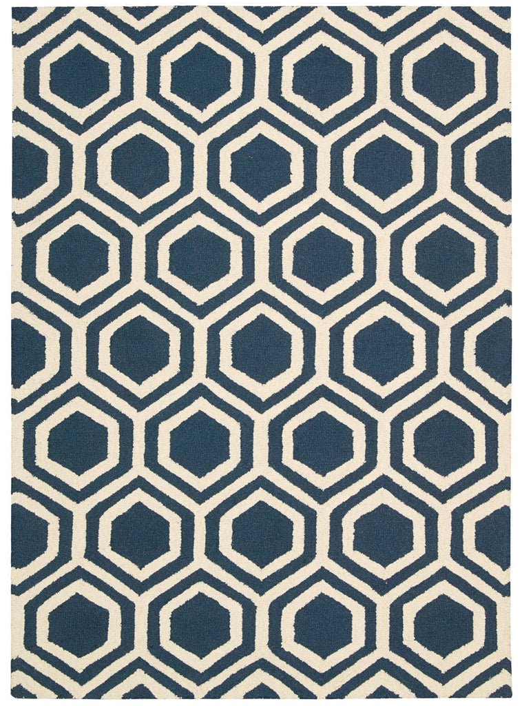 Montrel Blue/Ivory Area Rug RUGSANDROOMS 