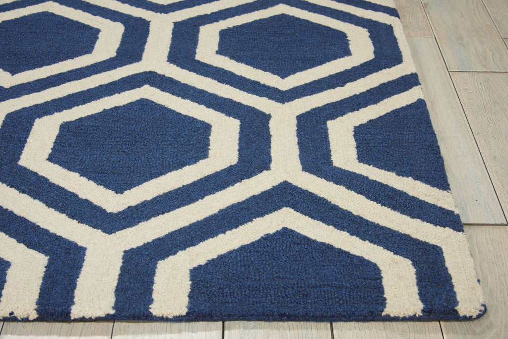 Montrel Blue/Ivory Area Rug RUGSANDROOMS 