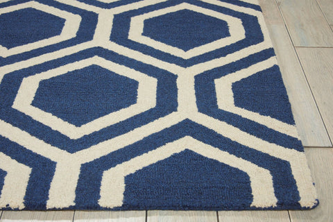 Image of Montrel Blue/Ivory Area Rug RUGSANDROOMS 