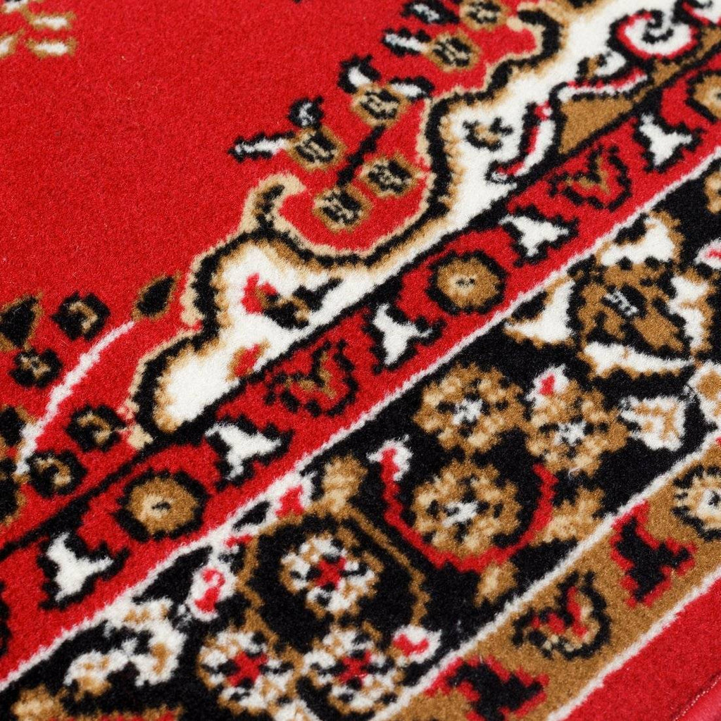 Yuri Red Area Rug RUGSANDROOMS 
