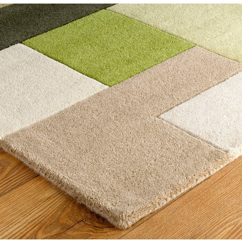 Image of Lex Green Area Rug RUGSANDROOMS 