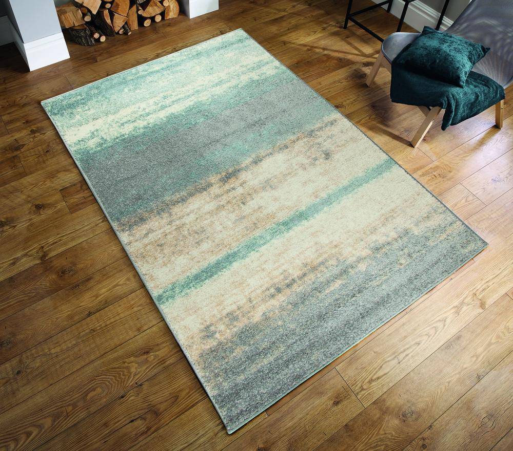 Ombre Blue Area Rug RUGSANDROOMS 