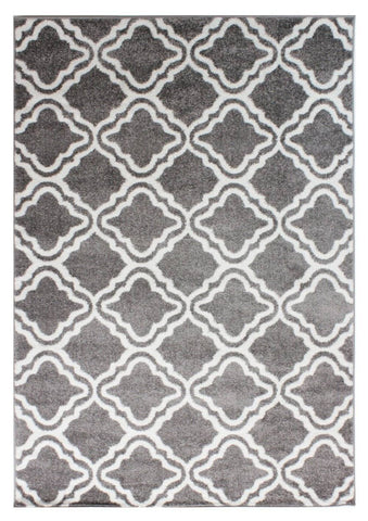 Native Grey Area Rug RUGSANDROOMS 