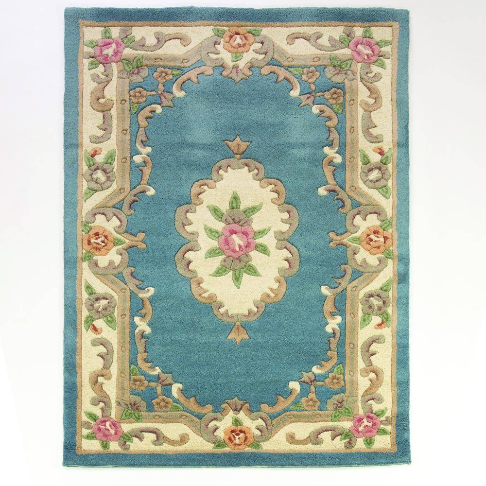 Lavinia Blue Area Rug RUGSANDROOMS 