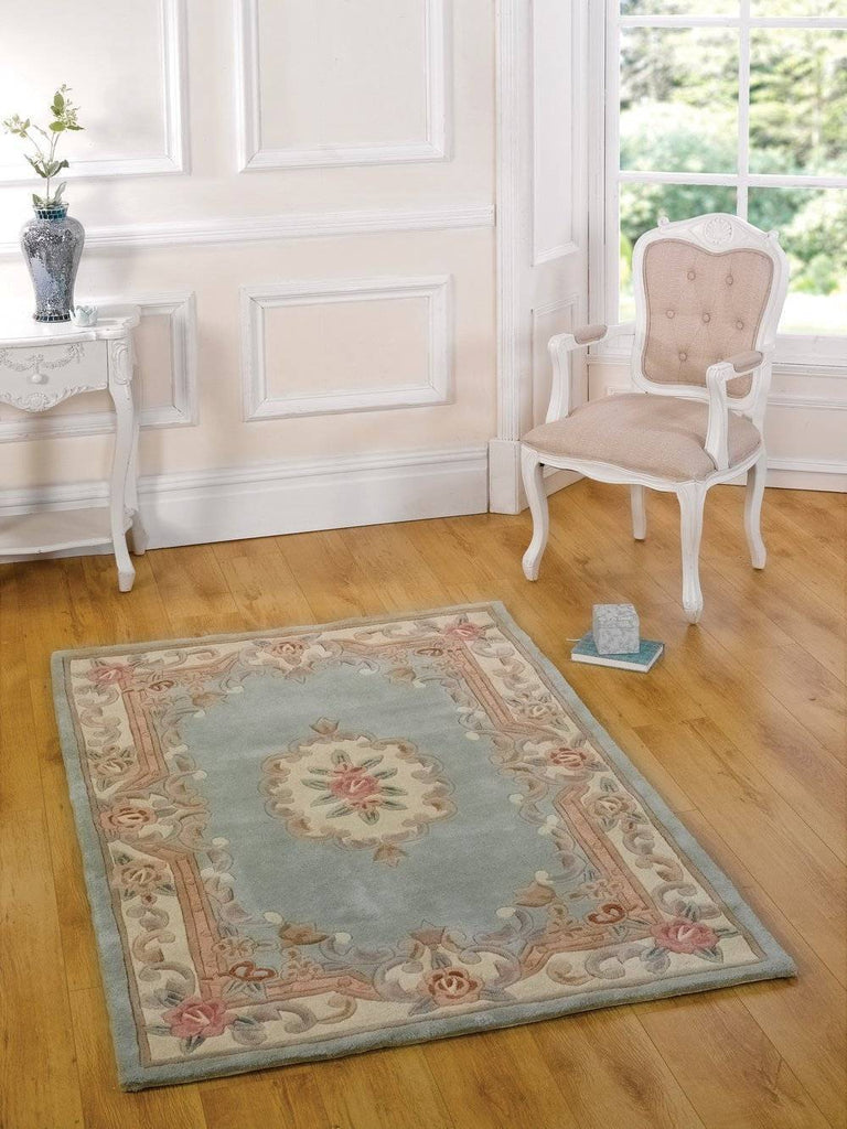 Lavinia Green Area Rug RUGSANDROOMS 